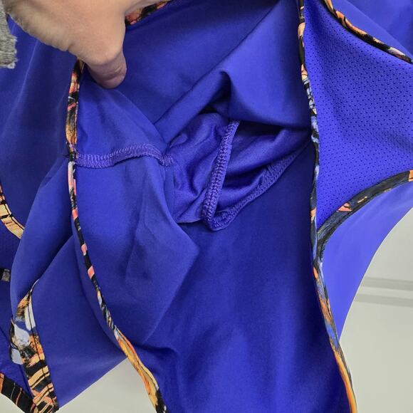 Women's Nike Dri-Fit Blue w/ Colorful Trim Athletic Running Shorts | Size XS - Picture 5 of 8